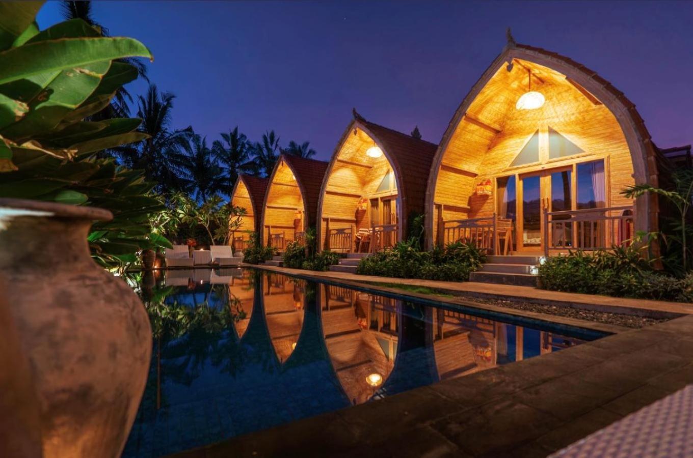 Penida Green Palm Cottage By Bali Cabin Toyapakeh Exterior foto